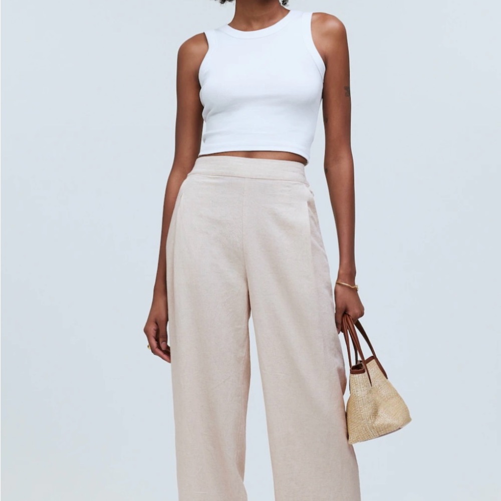 Madewell Straight Leg Crop Pants